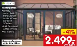 Netto Marken-Discount JUSKYS Wintergarten Angebot