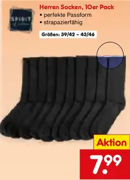 Netto Marken-Discount Herren Socken SPIRIT Angebot