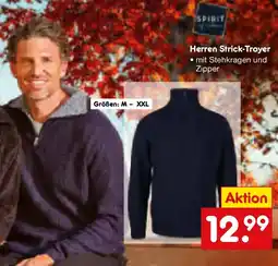 Netto Marken-Discount Herren Strick-Troyer Angebot