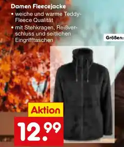 Netto Marken-Discount Damen Fleecejacke Angebot