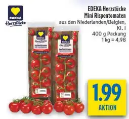 diska EDEKA Herzstücke Mini Rispentomaten Angebot