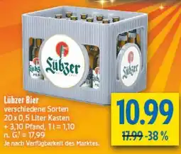 diska Lübzer Bier Angebot