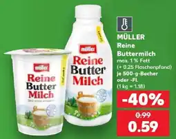 Kaufland müller Reine Buttermilch Angebot