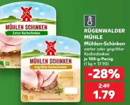 Kaufland RÜGENWALDER MÜHLE Mühlen-Schinken Angebot