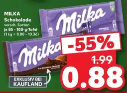 Kaufland Milka Schokolade Angebot