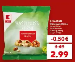 Kaufland K-CLASSIC Haselnusskerne Angebot