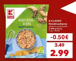 Kaufland K-CLASSIC Haselnusskerne Angebot