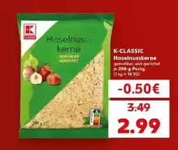Kaufland K-CLASSIC Haselnusskerne Angebot