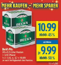 diska Beck's Pils Angebot