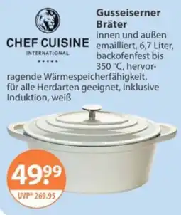 V Markt Chef Cuisine Gusseiserner Bräter Angebot