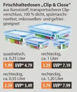 V Markt Frischhaltedosen "Clip & Close" Angebot