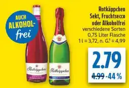 diska Rotkäppchen Sekt, Fruchtsecco oder Alkoholfrei Angebot
