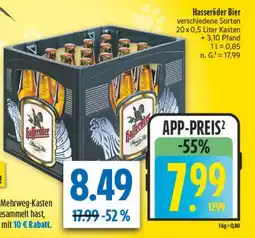 diska Hasseröder Bier Angebot