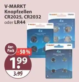 V Markt V-MARKT Knopfzellen Angebot