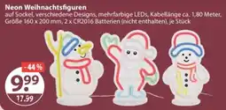 V Markt Neon Weihnachtsfiguren Angebot