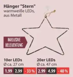 V Markt Hänger "Stern" Angebot