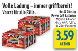 diska Power Cell Batterien Angebot