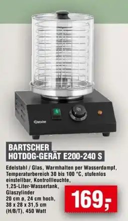 Handelshof BARTSCHER HOTDOG-GERÄT E200-240 S Angebot