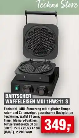 Handelshof BARTSCHER WAFFELEISEN MDI 1HW211 S Angebot