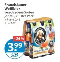 V Markt Franziskaner Weißbier Angebot
