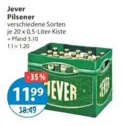 V Markt Jever Pilsener Angebot