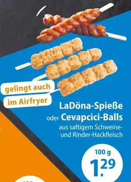V Markt LaDöna-Spieße oder Cevapcici-Balls Angebot