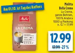diska Melitta Bella Crema La Crema Angebot