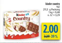 diska Kinder Country Angebot