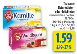 diska Teekanne Kamille Angebot