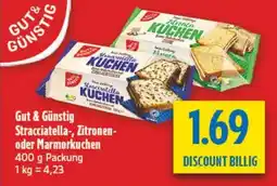 diska Gut & Günstig Stracciatella-Kuchen Angebot