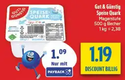 diska Gut & Günstig Speise-Quark Magerstufe Angebot