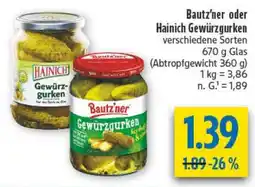 diska Bautz'ner Gewürzgurken Angebot