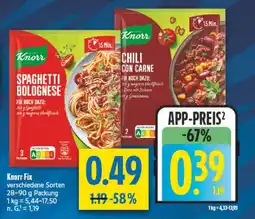 diska Knorr Fix Angebot