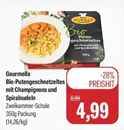 Feneberg Gourmella Bio-Putengeschnetzeltes mit Champignons und Spiralnudeln Angebot