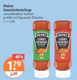 V Markt Heinz Gewürzketchup Angebot