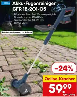 Netto Marken-Discount Akku-Fugenreiniger GFR 18-201-05 Angebot