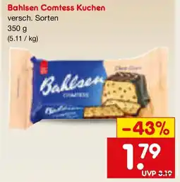 Netto Marken-Discount Bahlsen Comtess Kuchen Angebot