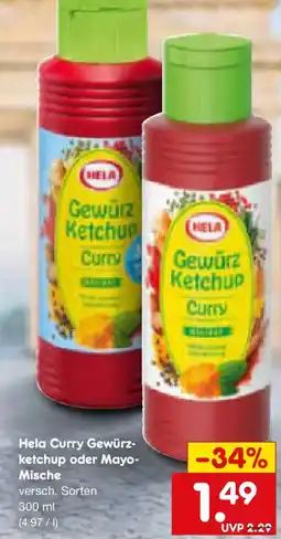 Netto Marken-Discount Hela Gewürzketchup Curry Angebot