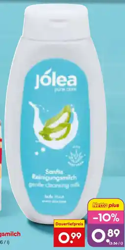 Netto Marken-Discount jólea Sanfte Reinigungsmilch Angebot