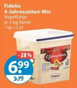 V Markt Fidelio 4-Jahreszeiten-Mix Vogelfutter Angebot