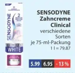 V Markt SENSODYNE Zahncreme Clinical Angebot