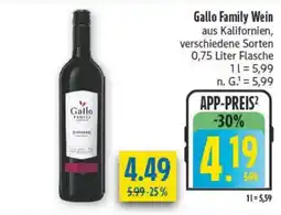 diska Gallo Family Wein Angebot