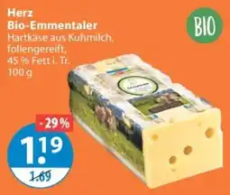 V Markt Herz Bio-Emmentaler Angebot