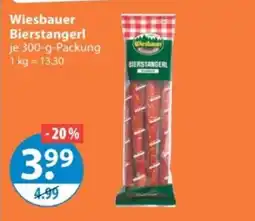 V Markt Wiesbauer Bierstangerl Angebot