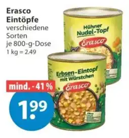 V Markt Erasco Eintöpfe Angebot