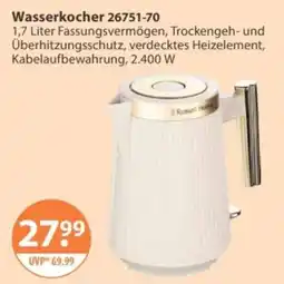V Markt Russell Hobbs Wasserkocher 26751-70 Angebot