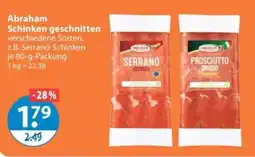 V Markt Abraham Schinken geschnitten Angebot
