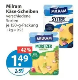 V Markt Milram Käse-Scheiben Angebot