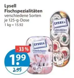V Markt Lysell Fischspezialitäten Angebot