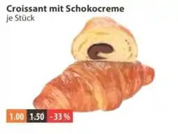 V Markt Croissant mit Schokocreme Angebot